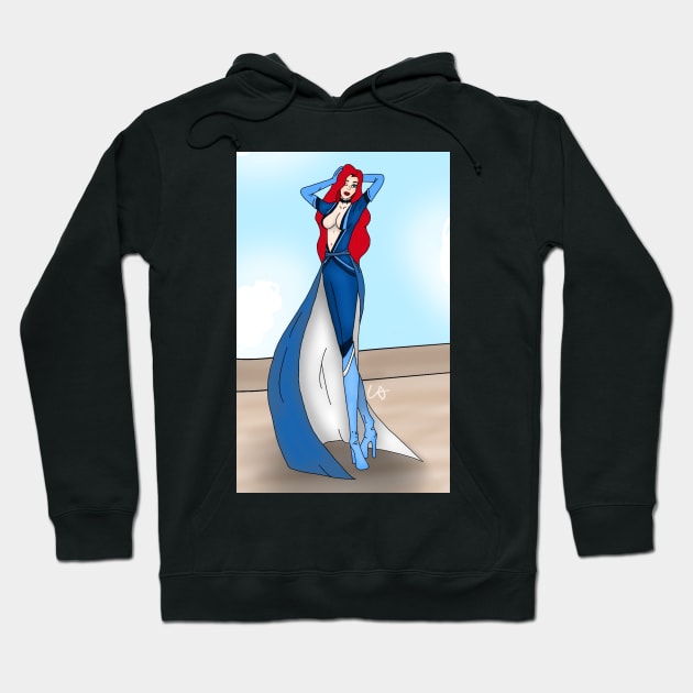 Unrealistic Superhero! Hoodie by ceolsonart